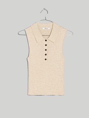 Madewell Owen Polo Sweater Tank